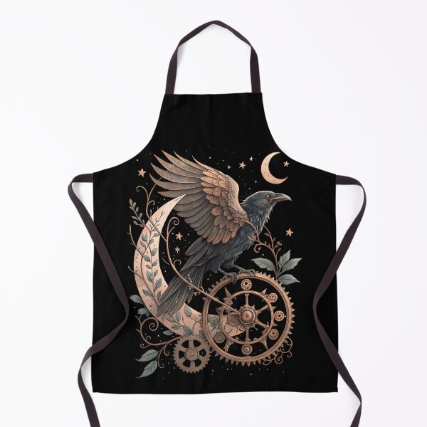 Item preview, Clockwork Raven designed and sold by SolombraArt.