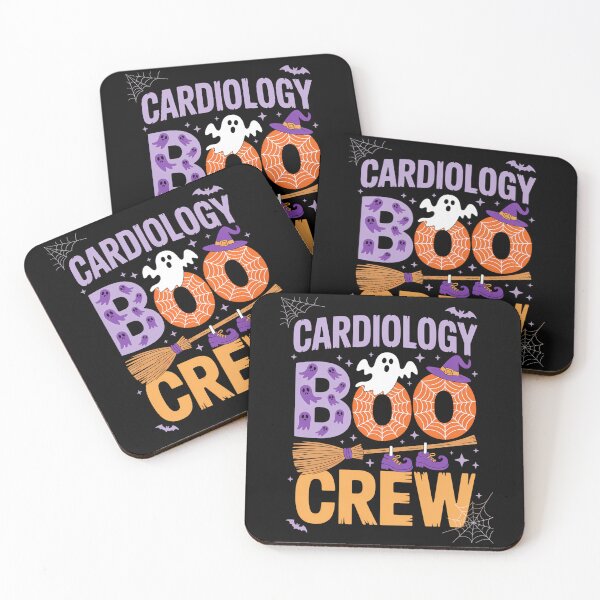 Item preview, Cardiology Ghost Halloween Squad designed and sold by DoorwayThreads.