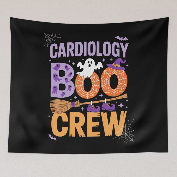 Item preview, Cardiology Ghost Halloween Squad designed and sold by DoorwayThreads.