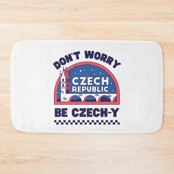 Item preview, Don't worry be Czech-y designed and sold by Peerless-Prime.