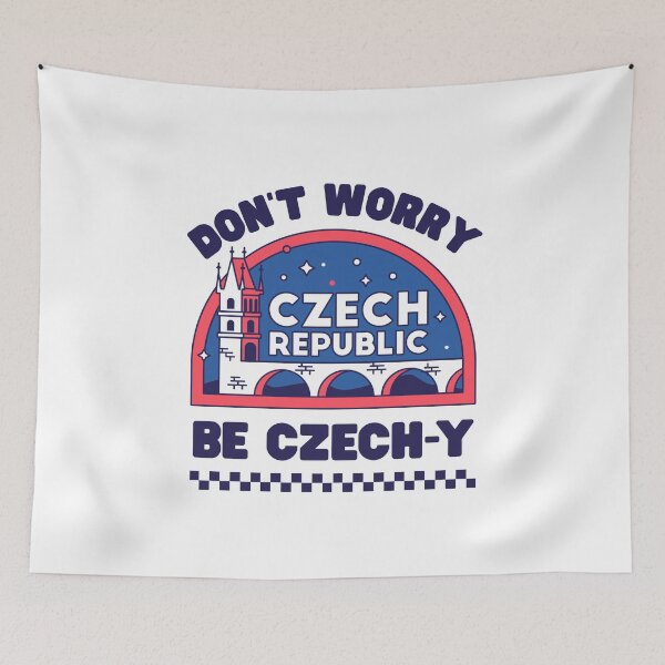 Item preview, Don't worry be Czech-y designed and sold by Peerless-Prime.