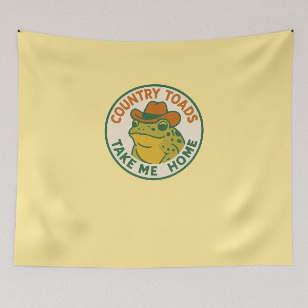 Item preview, Country Toads Take Me Home designed and sold by FrictionMaxxing.