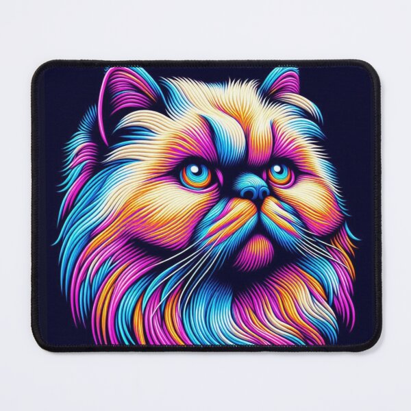 Item preview, Cute colorful himalayan cat designed and sold by Dogandesighn.