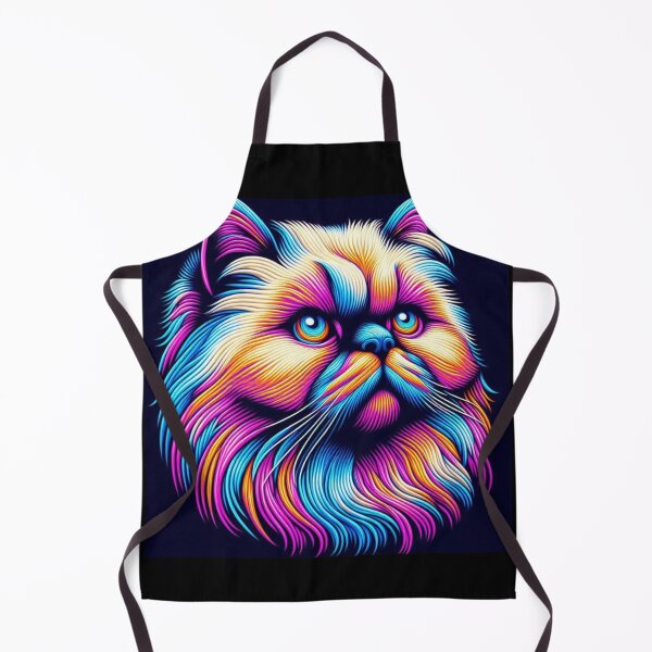 Item preview, Cute colorful himalayan cat designed and sold by Dogandesighn.