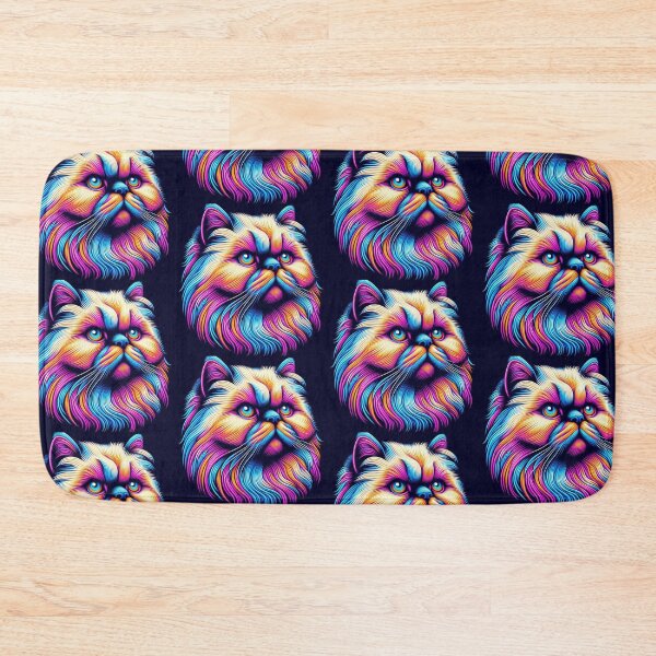 Item preview, Cute colorful himalayan cat  designed and sold by Dogandesighn.