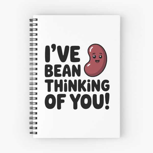 Item preview, I've Bean Thinking Of You! Cute Bean Pun designed and sold by PMCreative.