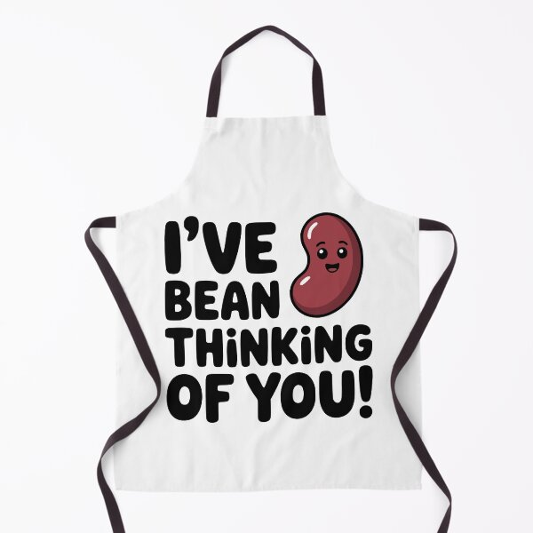 Item preview, I've Bean Thinking Of You! Cute Bean Pun designed and sold by PMCreative.