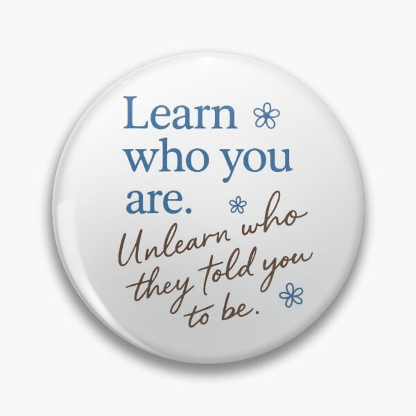 Item preview, Self-Love Inspirational Design - Learn Who You Are - Affirmations - Positivity - Minimalist designed and sold by ItsSimplyHer.