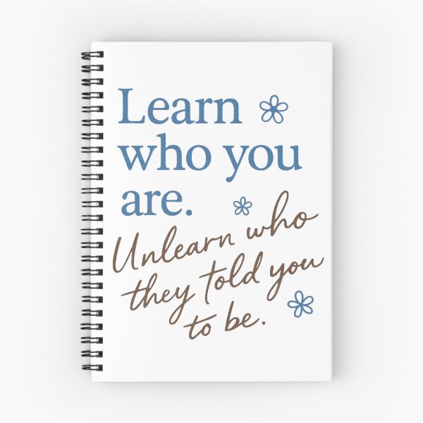 Item preview, Self-Love Inspirational Design - Learn Who You Are - Affirmations - Positivity - Minimalist designed and sold by ItsSimplyHer.