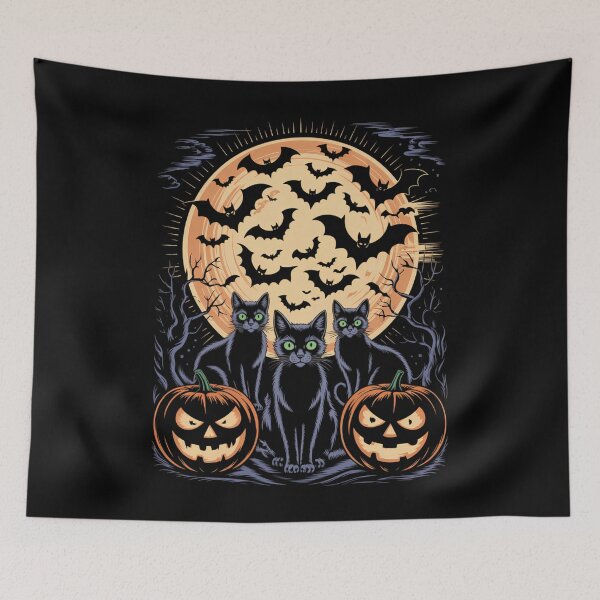 Item preview, Cat Halloween Animal Pet designed and sold by DoorwayThreads.