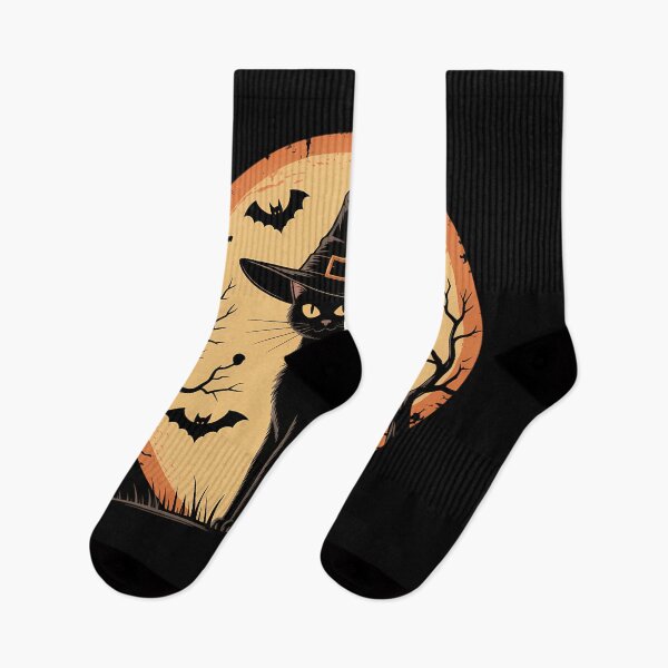 Item preview, Cat Witch Cute Halloween designed and sold by DoorwayThreads.
