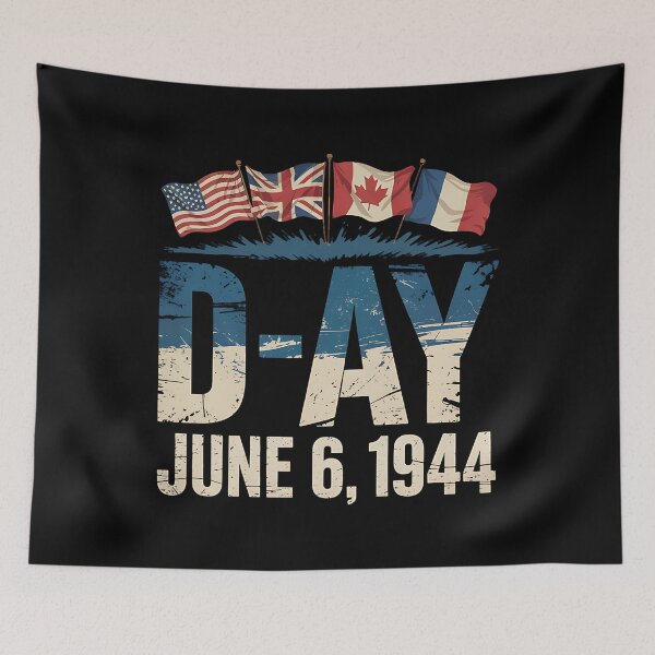 Item preview, D-Day June 6 1944 Tribute Veterans 81st Anniversary designed and sold by BakeryDozen.