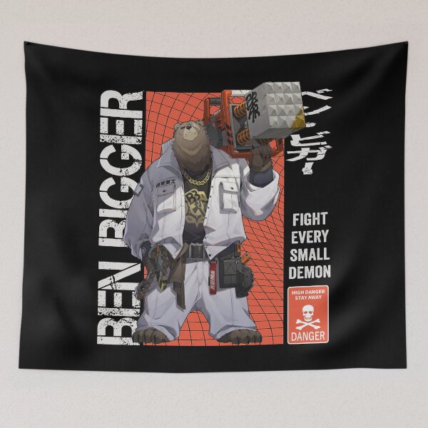 Item preview, Ben Bigger - Zenless Zone Zero designed and sold by AllanBealy.