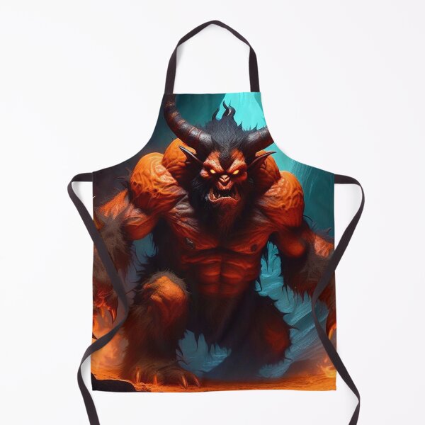 Item preview, Orange Demon - Dark Fantasy Horror Art concept designed and sold by Delerat7.