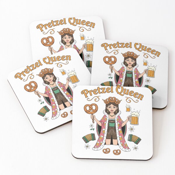 Artikelvorschau, Oktoberfest Brezelkönigin – Lustiges deutsches Bierfest-Design, bayerisches Party-Shirt, Brezel-Liebhaber-Geschenk entworfen und verkauft von Infinirish.