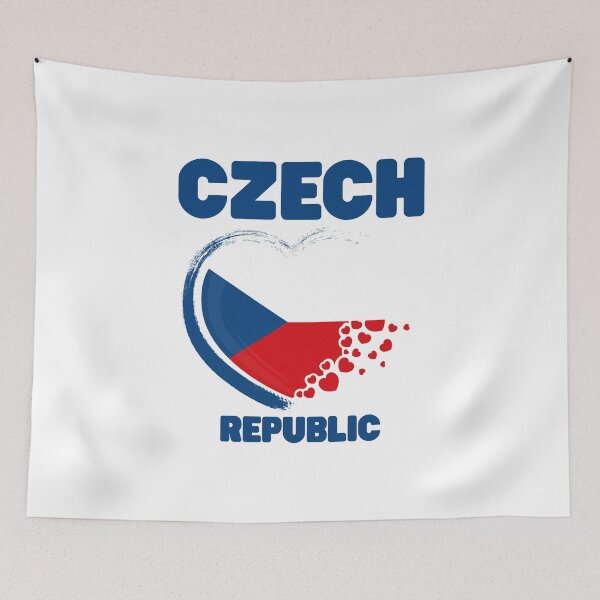 Item preview, Czech Republic Flag designed and sold by Peerless-Prime.