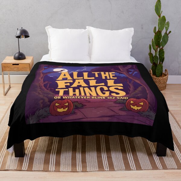Item preview, All the Fall Things Or Whatever Blink 182 Said – Cute Spooky Autumn Parody designed and sold by Dream Magic Co.