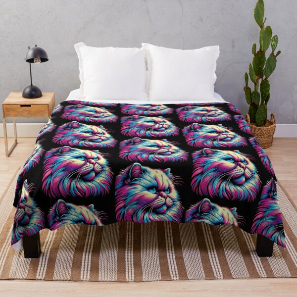 Item preview, Cute colorful himalayan cat designed and sold by Dogandesighn.