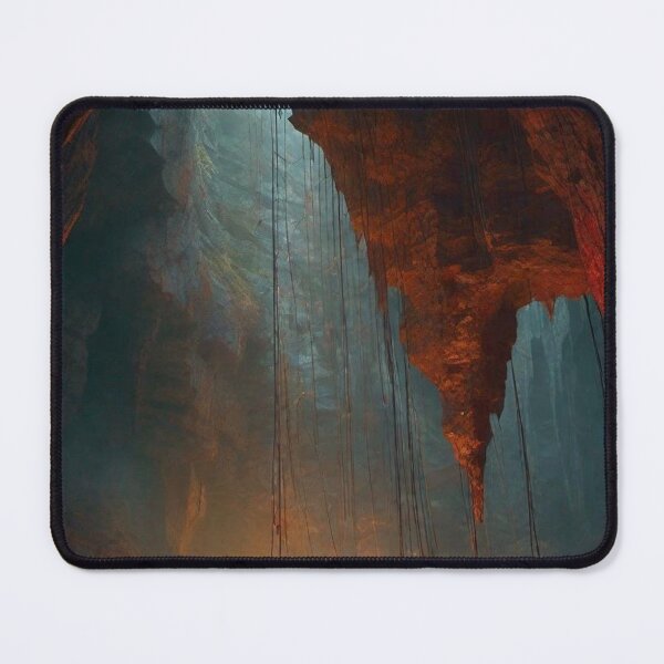Item preview, Caverns Dark and Deep - Dark Fantasy Art concept designed and sold by Delerat7.