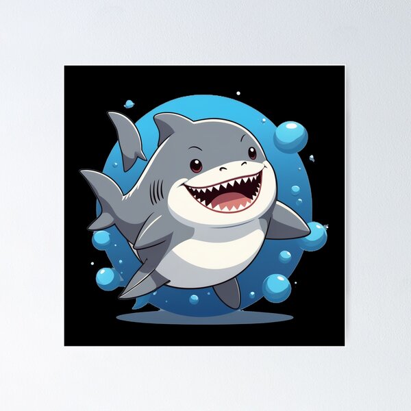 Item preview, Crazy Cute Shark designed and sold by PandP-27.
