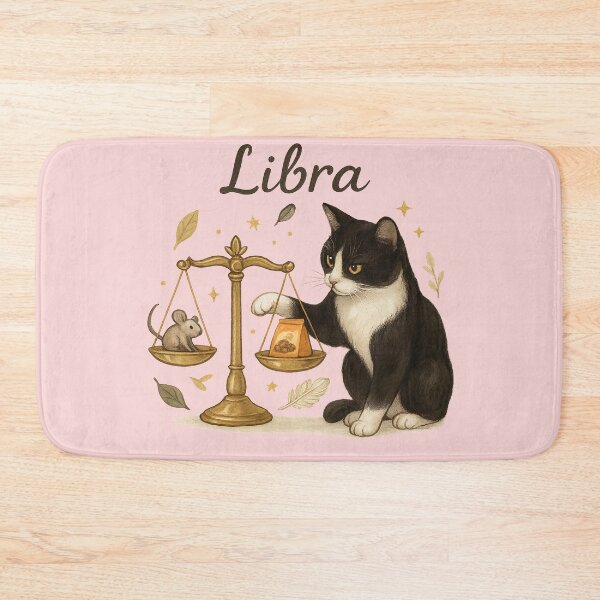 Item preview, Zodiac Cat – Libra | Funny Realistic Astrology Art designed and sold by PureConcept.