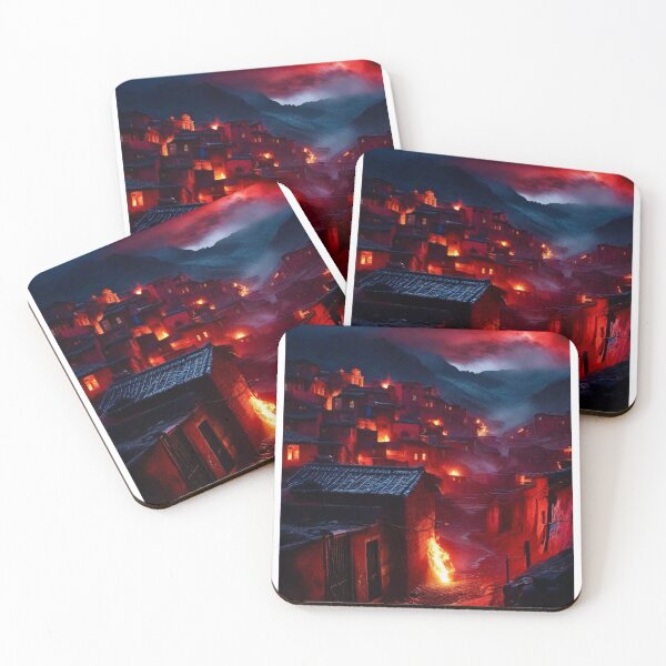 Item preview, Dark Village - Fantasy Art concept designed and sold by Delerat7.