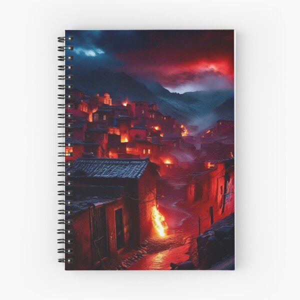 Item preview, Dark Village - Fantasy Art concept designed and sold by Delerat7.