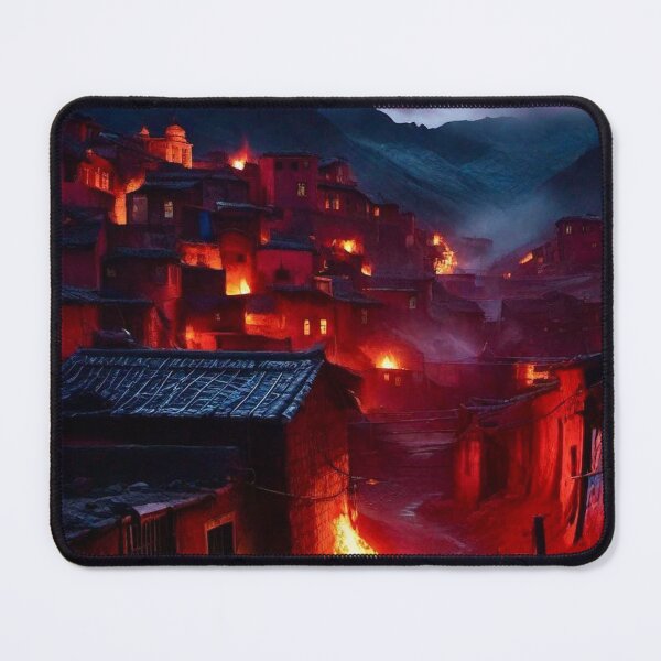 Item preview, Dark Village - Fantasy Art concept designed and sold by Delerat7.