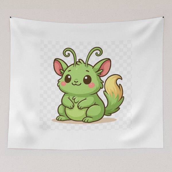 Item preview, Pufflet – Cute Whimsical Creature Tee designed and sold by legacy3176.