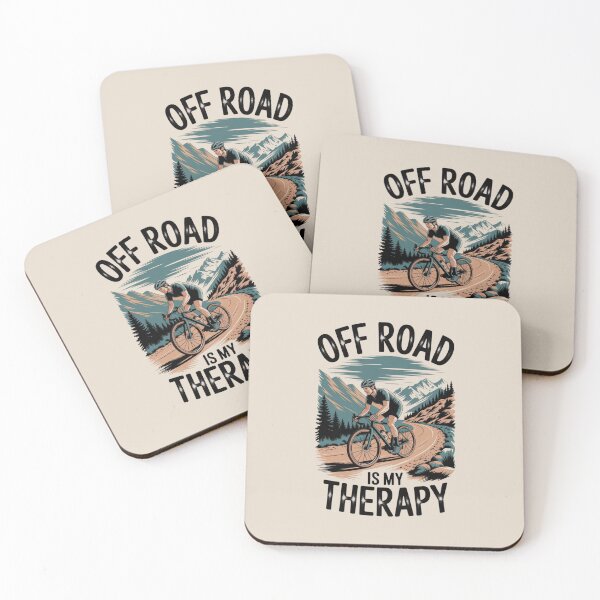 Item preview, Off the Road Is My Therapy – The MTB spirit designed and sold by FrenchTouch77.
