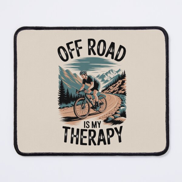 Item preview, Off the Road Is My Therapy – The MTB spirit designed and sold by FrenchTouch77.