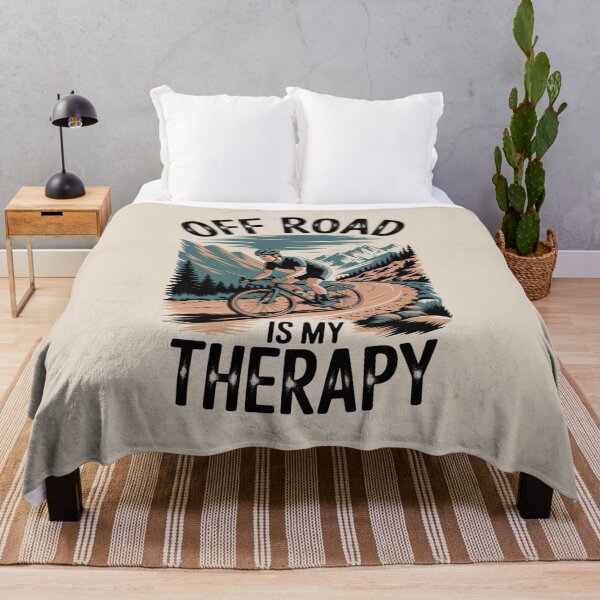 Item preview, Off the Road Is My Therapy – The MTB spirit designed and sold by FrenchTouch77.