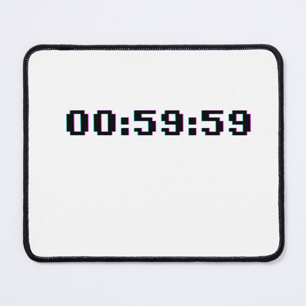 Item preview, Digital Countdown Aesthetic – 00:59:59 designed and sold by MB_Artist.