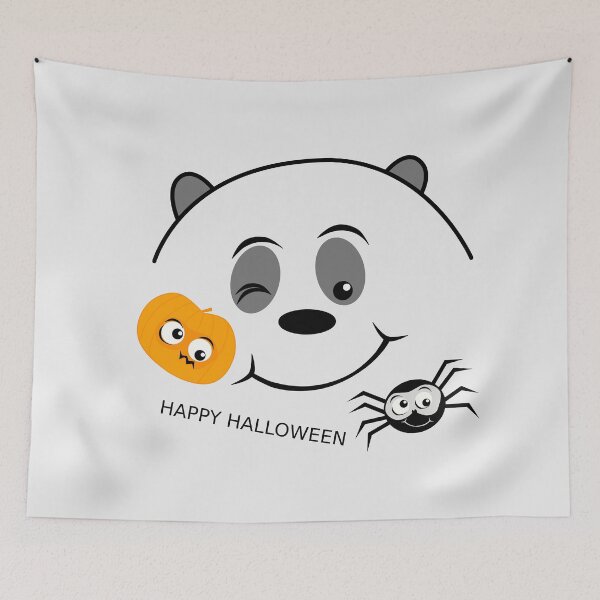 Item preview, Panda's Halloooooweeen! designed and sold by Aurealis.