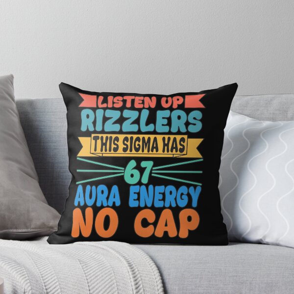 Item preview, Listen Up Rizzlers – Funny Sigma Aura Energy Meme designed and sold by haitrieuic96.