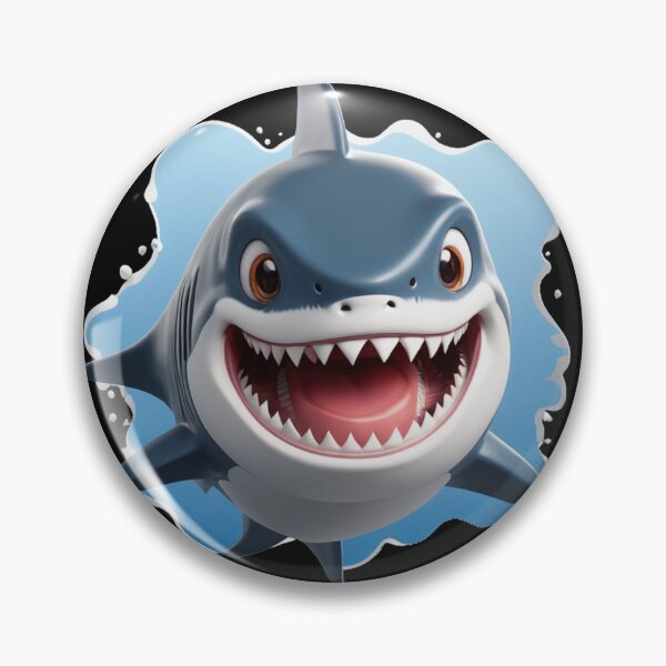 Item preview, Crazy Cute Shark designed and sold by PandP-27.