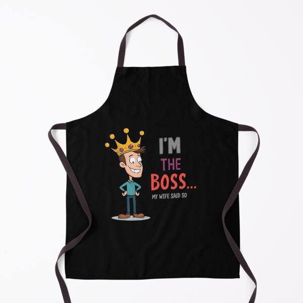 Item preview, I'm The Boss - My Wife Said So designed and sold by MohamedGoldner.