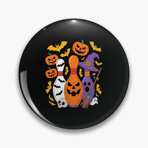 Item preview, Cute Bowling Pin Halloween Spookyc designed and sold by WalshDrawnLaugh.