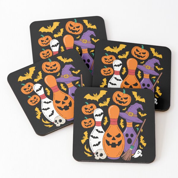 Item preview, Cute Bowling Pin Halloween Spookyc designed and sold by WalshDrawnLaugh.