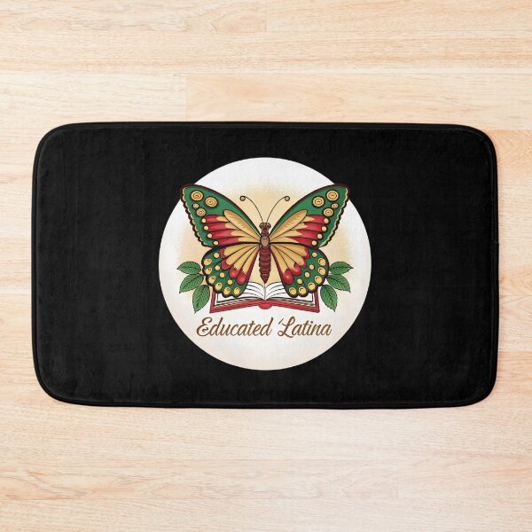 Item preview, Educated Latina Butterfly  – Latin Colors with Open Book Design designed and sold by VividOrganica.