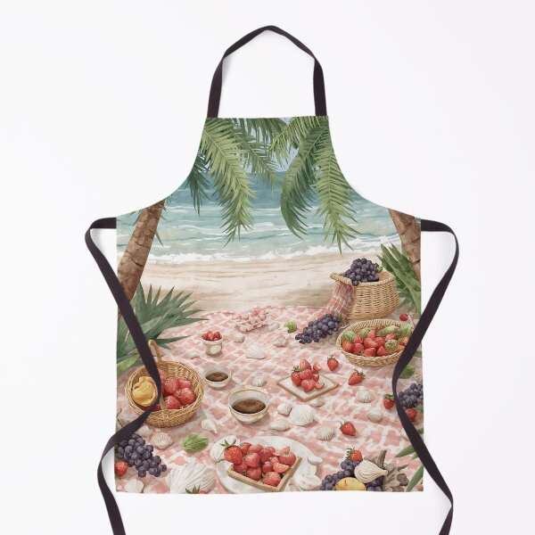 Item preview, Seaside Picnic – Cottagecore Coastal Delight designed and sold by Deezyned.