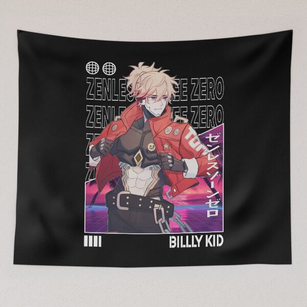 Item preview, Billy Kid - Zenless Zone Zero designed and sold by fractusbarnsley.