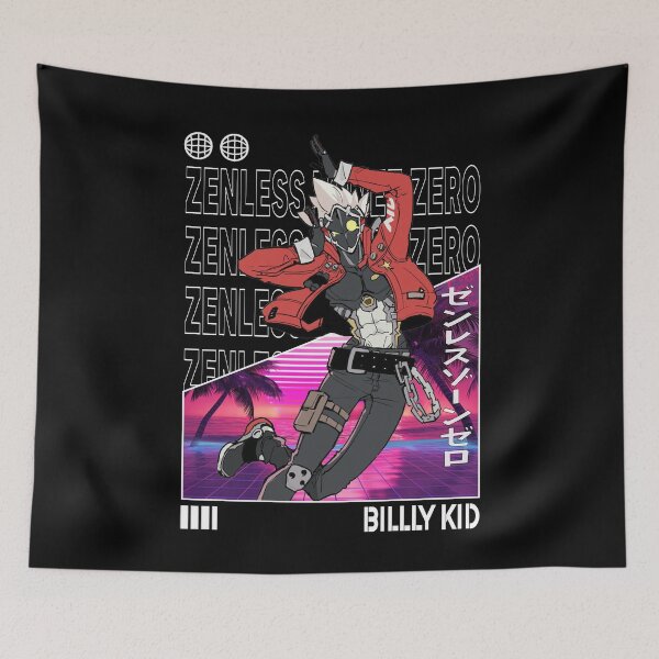 Item preview, Billy Kid - Zenless Zone Zero designed and sold by fractusbarnsley.