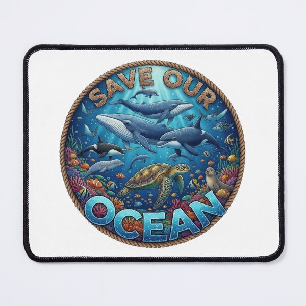 Item preview, SAVE OUR OCEAN designed and sold by likbatonboot.