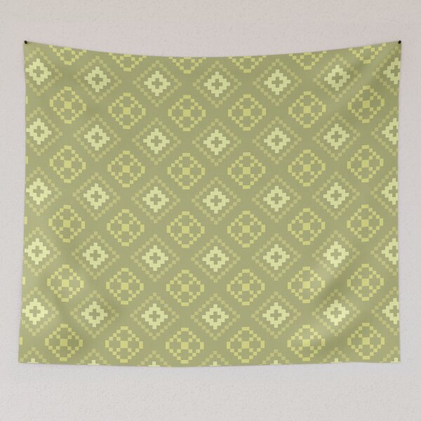 Item preview, Classic Chic Diamond Texture For Minimalist Decor Fan designed and sold by RoyalStarsPatts.