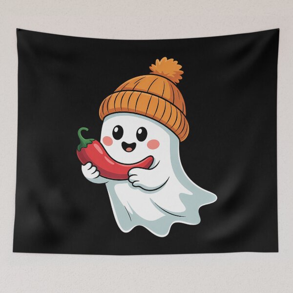 Item preview, Cute Ghost Lovers Spooky Halloween designed and sold by WalshDrawnLaugh.