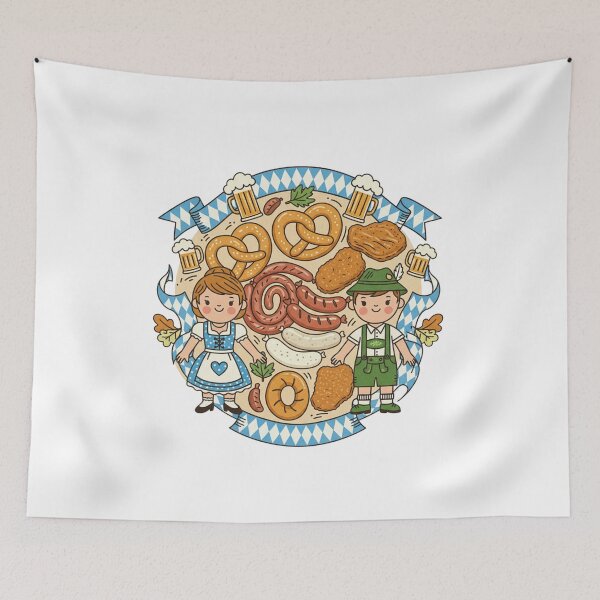 Item preview, Oktoberfest Hansel and Gretel Beer – Funny German Festival Design, Bavarian Drinking Shirt, Beer Lover Gift designed and sold by Infinirish.