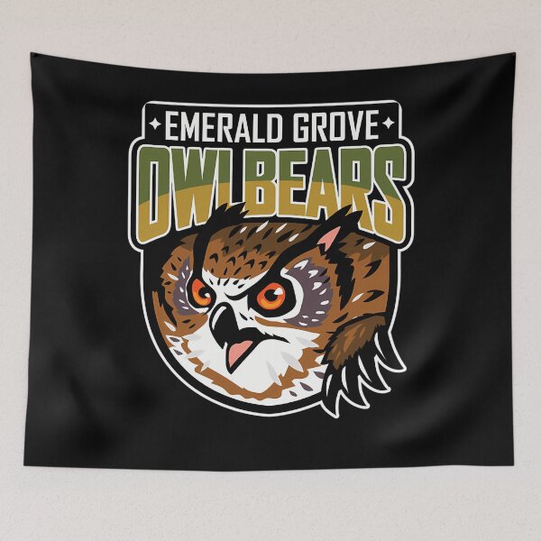 Item preview, Emerald Grove Owlbears designed and sold by RubieBeaha.
