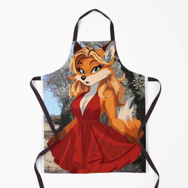 Item preview, Foxy in Red 2025 designed and sold by KlakkDrawsStuff.