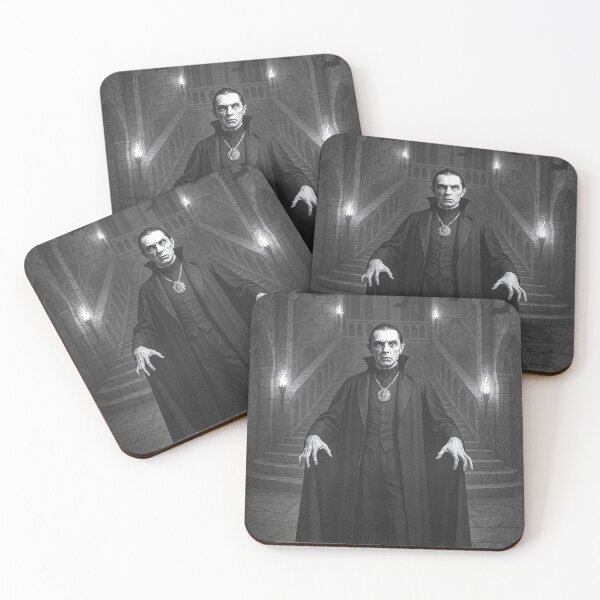 Item preview, Dracula – Classic 1930s Silver Screen Gothic Horror Art designed and sold by Absurd Cult Co..